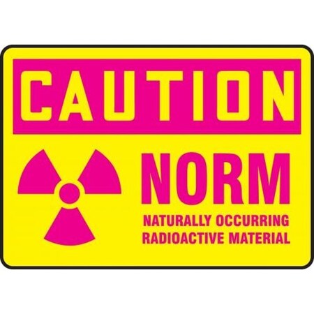 OSHA CAUTION Safety Sign NORM  MRAD680VS